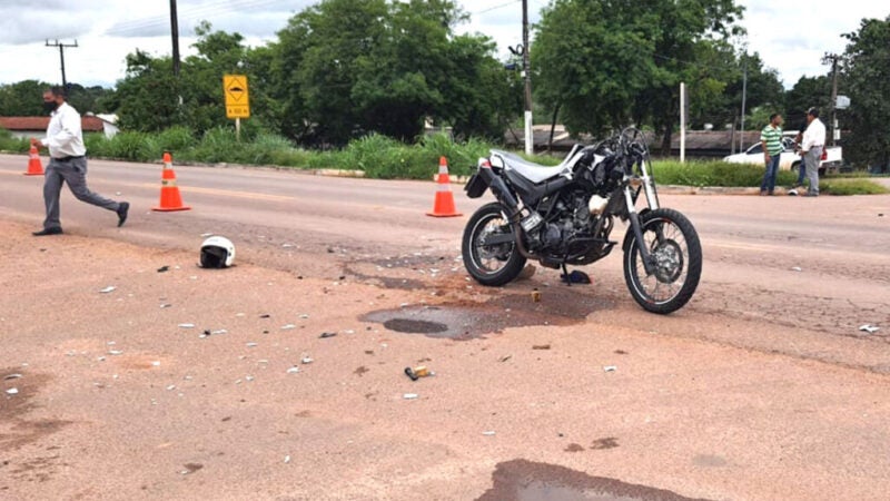 Acidente com vítima fatal no perímetro urbano de Peixoto de Azevedo