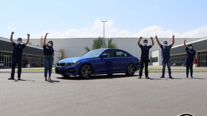 BMW comemora 30.000 unidades do Série 3 feitas no Brasil