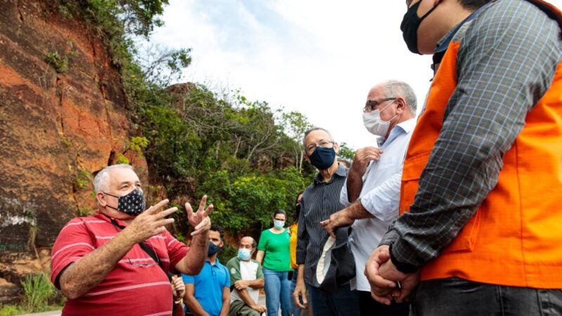 Estado faz vistoria nos paredões do Parque de Chapada dos Guimarães e população pode trafegar pela MT-251 com segurança