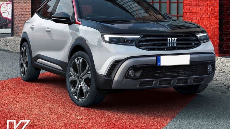 Projeção: Novo Fiat Uno para o mercado europeu