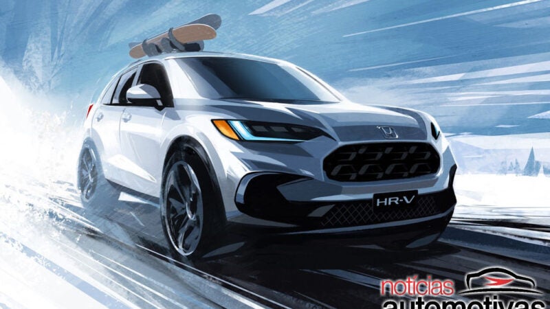 Novo Honda HR-V 2023: teaser mostra versão exclusiva para os EUA
