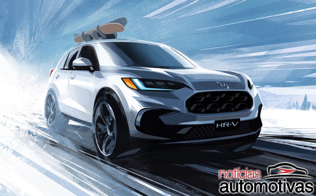 Novo Honda HR-V 2023: teaser mostra versão exclusiva para os EUA