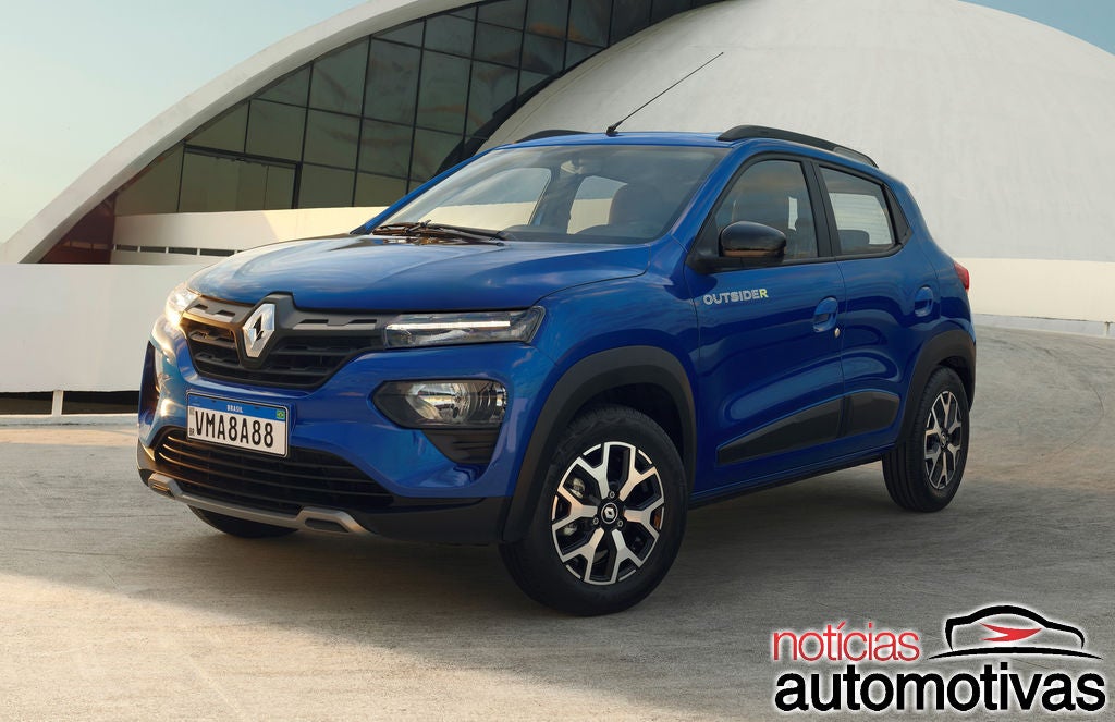 Renault Kwid 2022 tem primeira imagem revelada em teaser