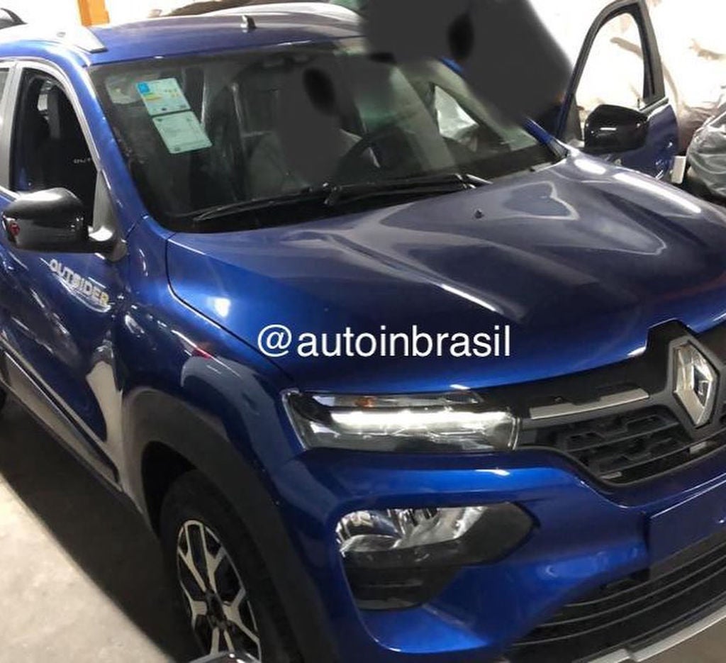 Renault Kwid 2022 é visto sem camuflagem perto do lançamento