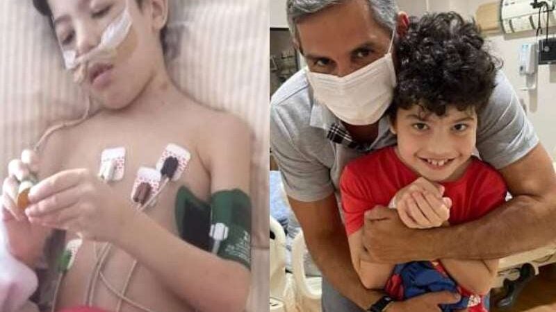 Menino que pediu coração novo ao Papai Noel ganha transplante