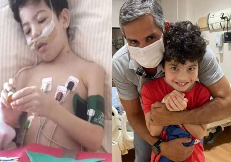 Menino que pediu coração novo ao Papai Noel ganha transplante