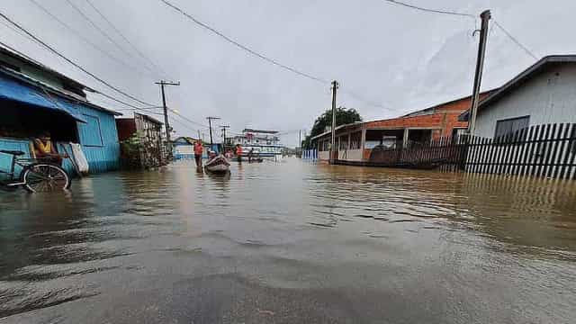 Chuva causa inundação de cidade no MA; TO e PA também registram estragos
