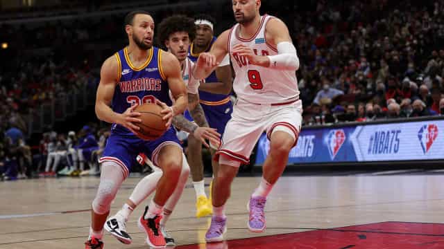 Golden State Warriors vence Chicago Bulls por 42 pontos de diferença na NBA