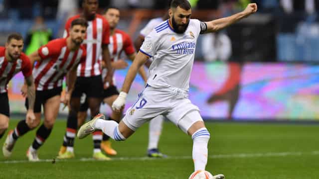 Real Madrid bate o Athletic Bilbao e conquista Supercopa da Espanha