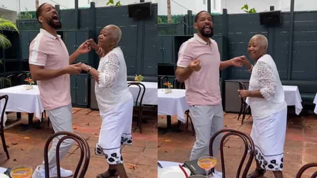 Will Smith grava vídeo dançando com a mãe no seu 85.º aniversário