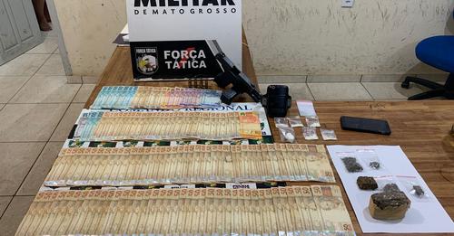 SUSPEITO DE ASSALTO É MORTO EM TROCA DE TIROS COM A POLÍCIA