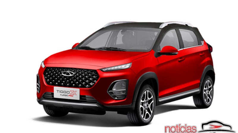 Chery: Tiggo 3x ganha teto preto – Tiggo 7 e 8 ficam mais caros