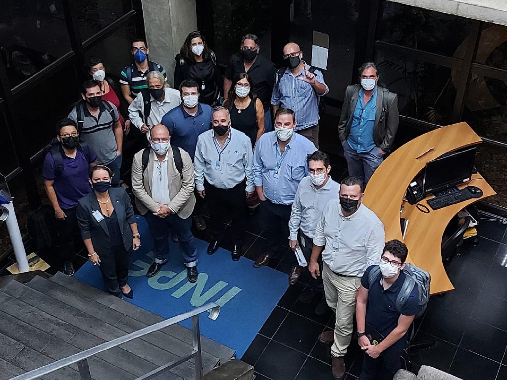 Sema-MT faz visita técnica ao Inpe para discutir monitoramento do desmatamento