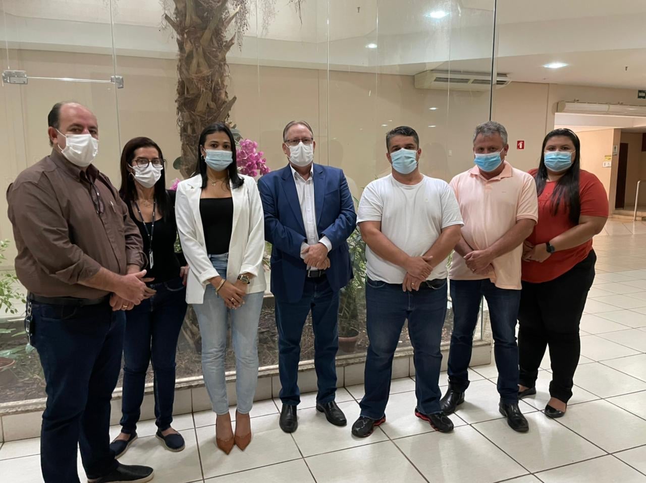 Membros do conselho Intergestores bipartite definem investimentos para a construção do CTR do município de Guarantã do Norte