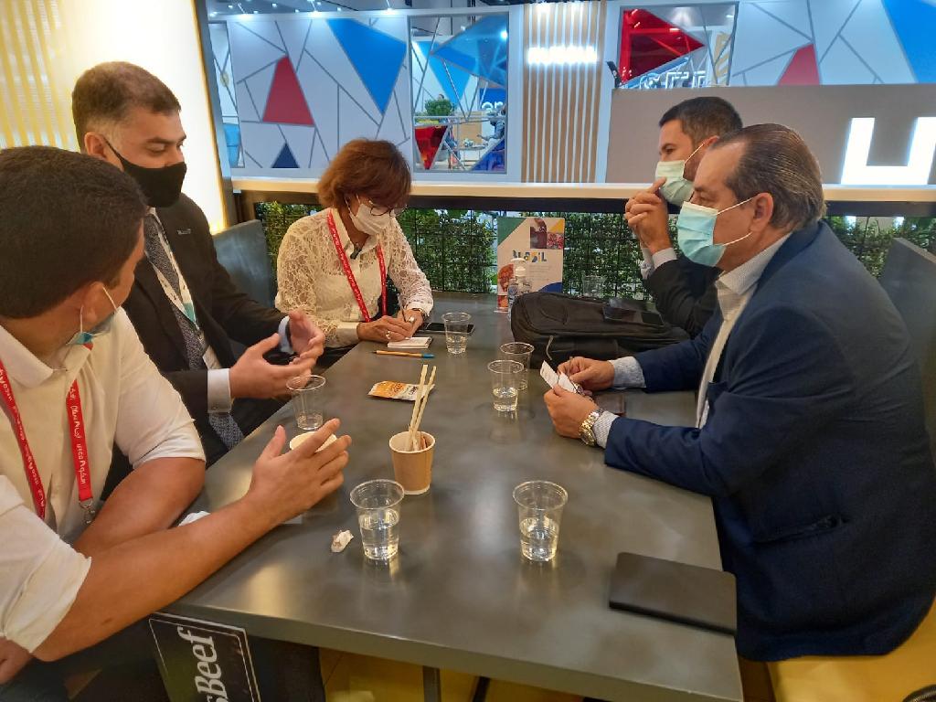 Cesar Miranda e Imac discutem ampliação de mercado para Mato Grosso na maior feira de alimentos do mundo