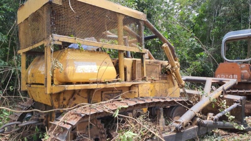 Sema aplica multa por desmatamento ilegal em São José do Xingu e apreende dois tratores