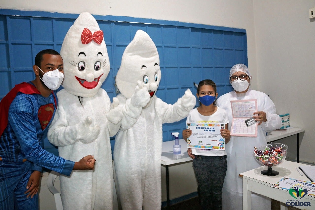 MAIS DE 420 CRIANÇAS DE 5 A 11 ANOS JÁ FORAM VACINADAS CONTRA COVID EM COLÍDER
