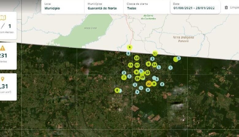 Fiscalização ambiental flagra retirada ilegal de minério em Guarantã do Norte