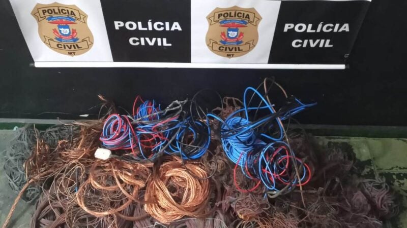 Polícia de Matupá um suspeito por receptação