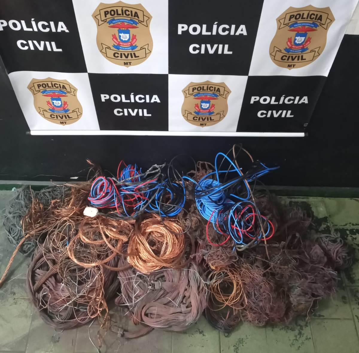 Polícia de Matupá um suspeito por receptação