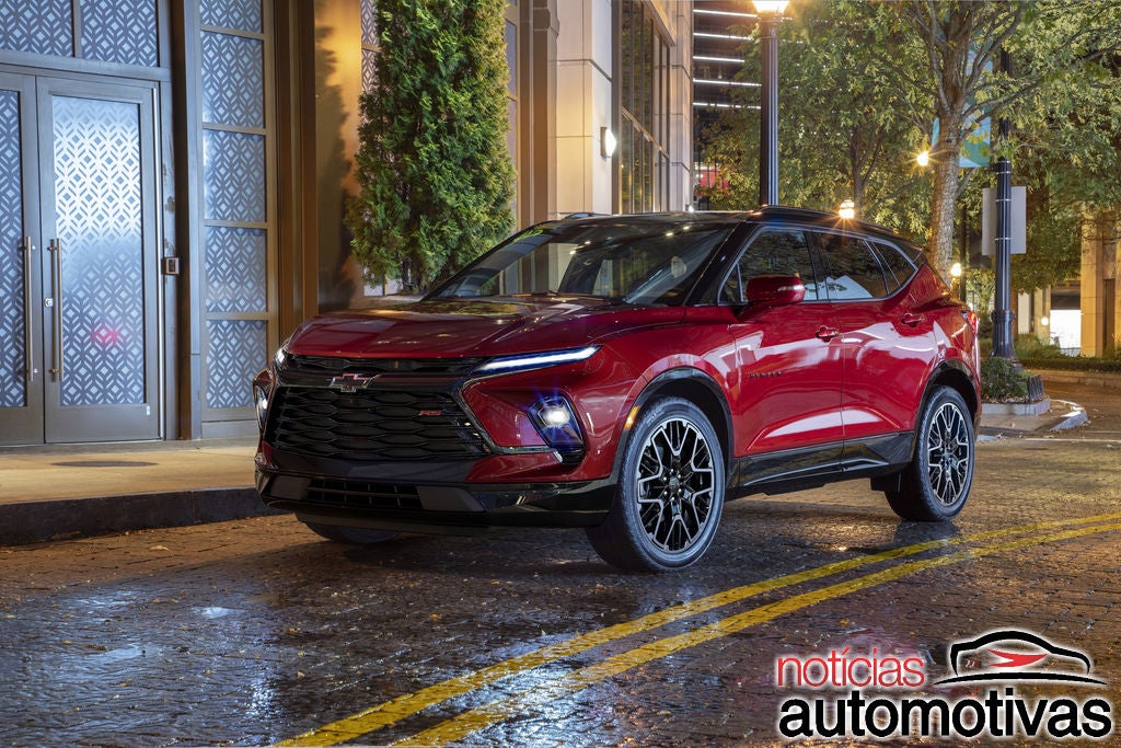 Chevrolet Blazer 2023 ganha retoque visual nos EUA