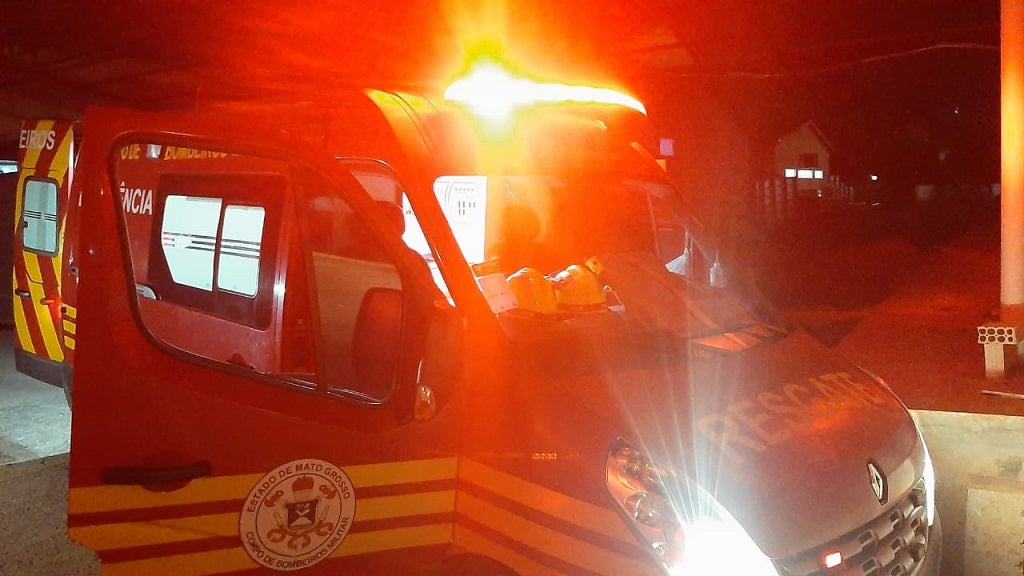 Homem tem fratura exposta após acidente na BR-163 em Guarantã do Norte