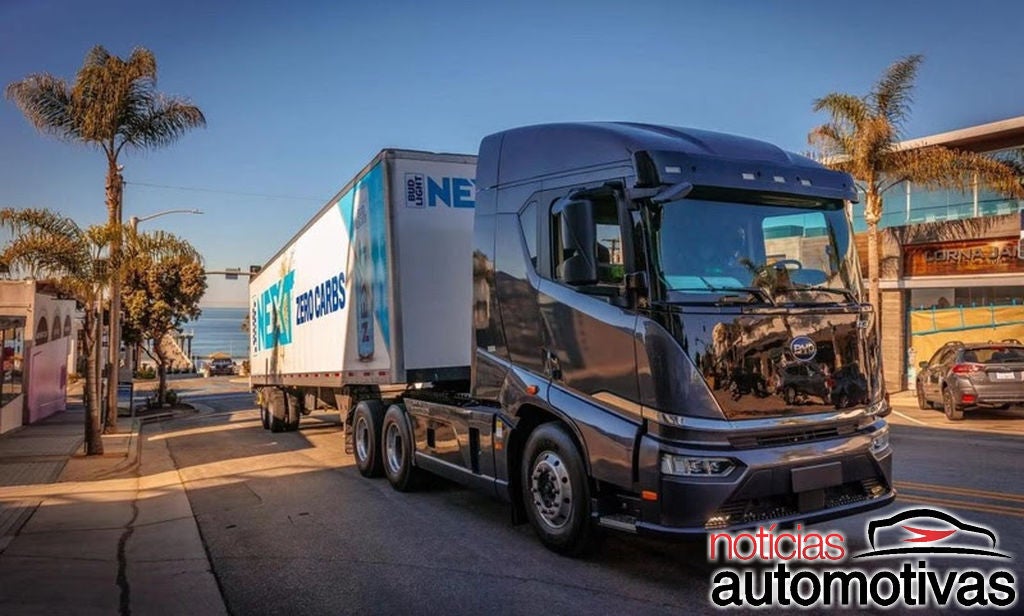 BYD: caminhão elétrico chinês agora atende à InBev