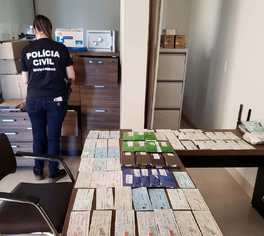Operação contra crimes fazendários mira empresas fictícias em MT