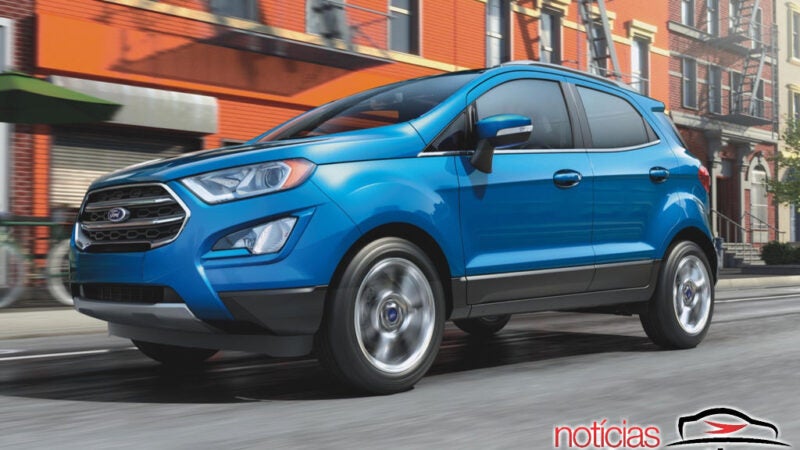 Sem surpresas, Ford EcoSport sai dos EUA em maio