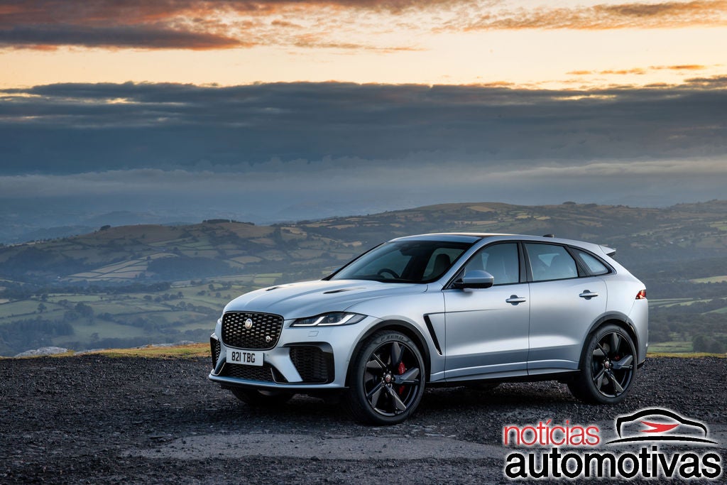 Jaguar F-Pace SVR 2022 chega novidades por R$ 793.150
