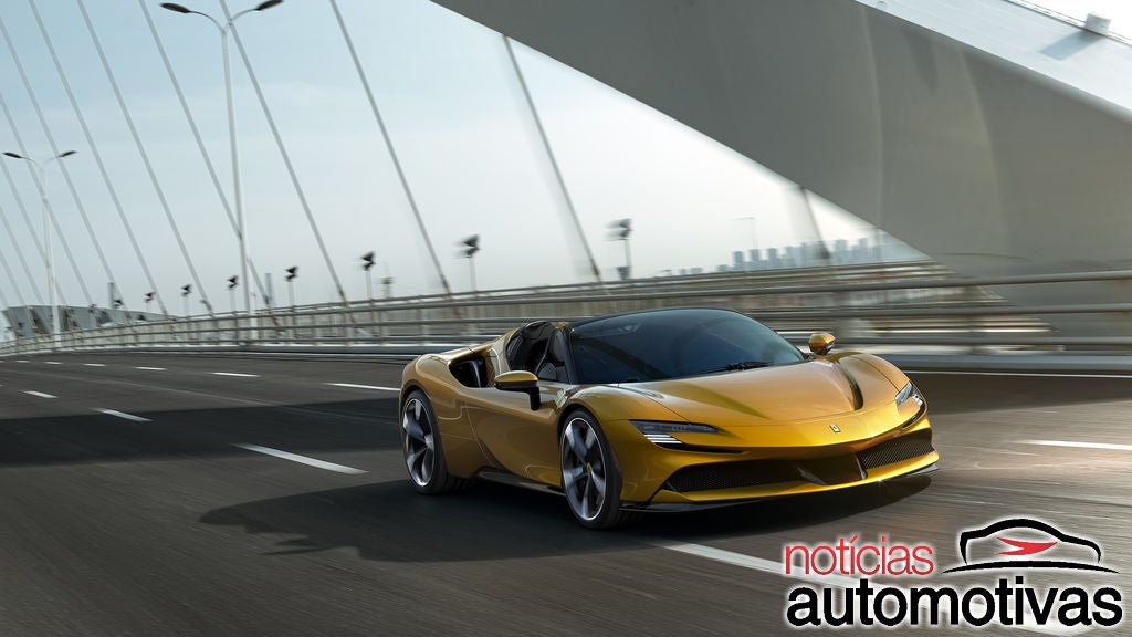 Ferrari SF90 Spider chega ao Brasil por R$ 8,4 milhões