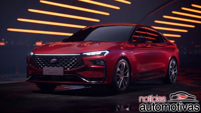 Novo Fusion: Ford Mondeo ST Line é revelado na China