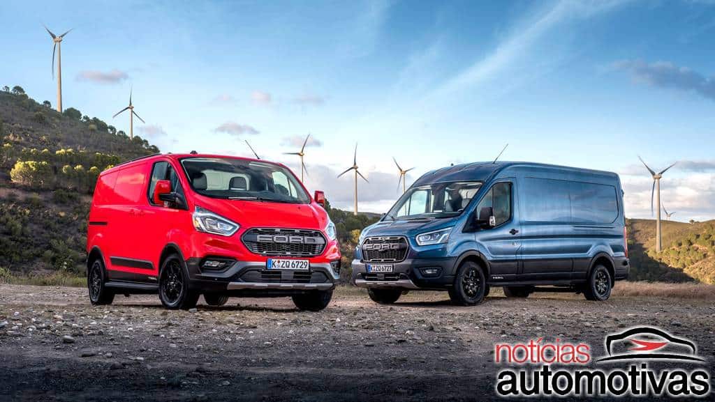 Esportiva, Ford Transit Trail americana com até 310 cv