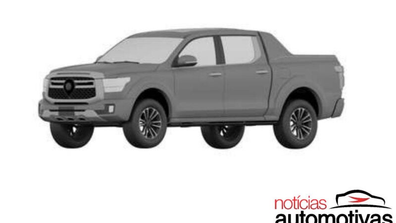 Great Wall registra picape King Kong Cannon no Brasil