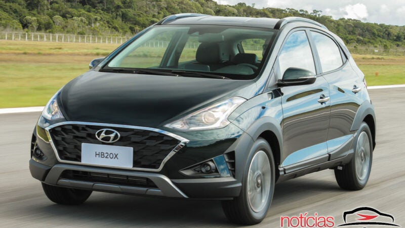 Hyundai HB20X: finalmente aventureiro deixa o site da marca
