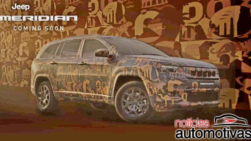 Jeep Meridian é o nosso Commander para público indiano