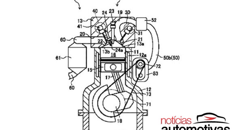 Mazda patenteia motor de dois tempos com compressor