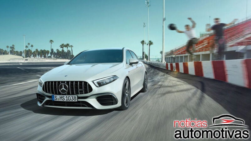 Mercedes A45 AMG: preço, detalhes, motor ficha técnica