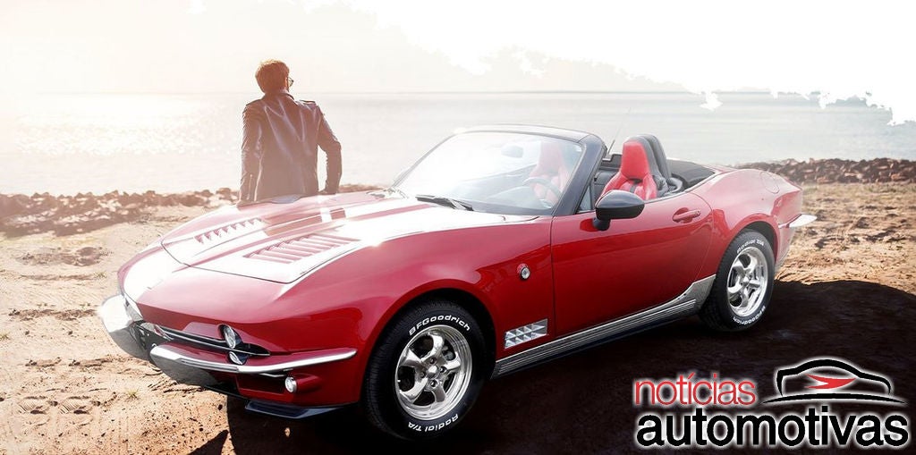 Mazda MX-5 se transforma num belo Corvette da Mitsuoka
