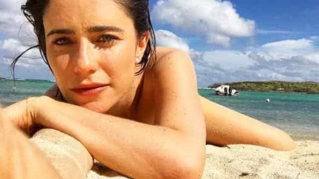 Fernanda Vasconcellos anuncia gravidez do 1º filho com Cássio Reis