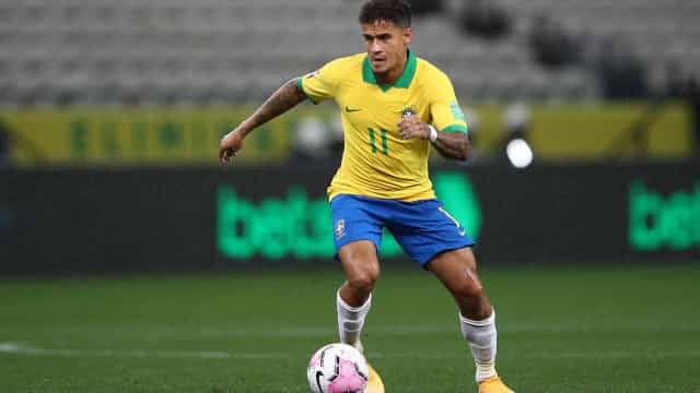 Com gol de Coutinho, seleção goleia Paraguai no Mineirão pelas Eliminatórias
