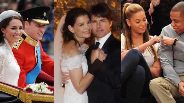 Onde os famosos passaram suas luas de mel extravagantes