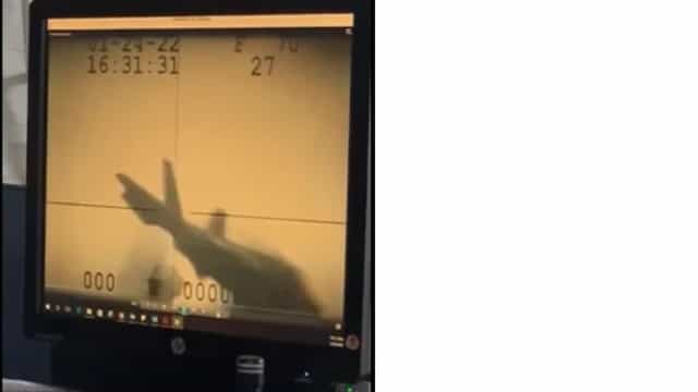 Vídeo mostra queda de um avião militar dos EUA