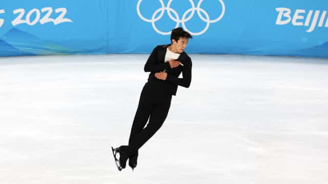Nathan Chen bate recorde mundial do programa curto de patinação artística