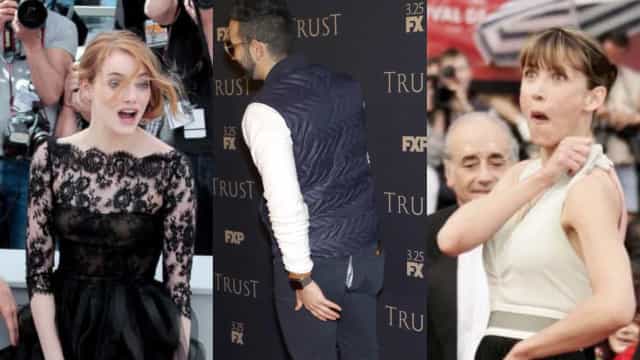 Os looks que deixaram os famosos numa saia-justa!