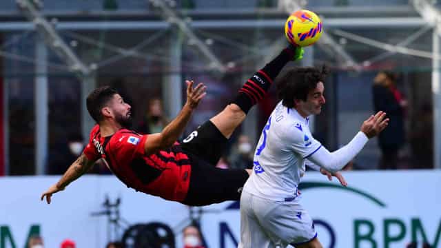 Milan vence Sampdoria, ultrapassa Inter e assume liderança do Campeonato Italiano