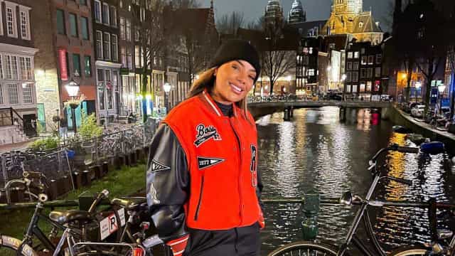 Ludmilla em Amesterdã "para fazer coisas que não pode fazer no Brasil"