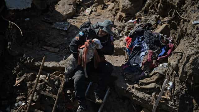 Polícia diz que mais de 130 estão desaparecidos em Petrópolis