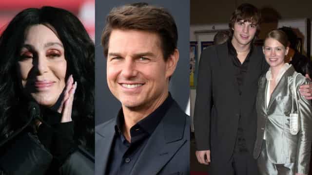 Celebridades que viveram romances estranhos, mas que ninguém lembra