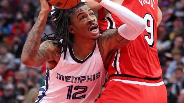 Ja Morant bate recorde e lidera vitória dos Grizzlies sobre os Bulls na NBA